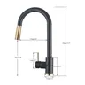 Robinet de cuisine tactile intelligent – vue 4