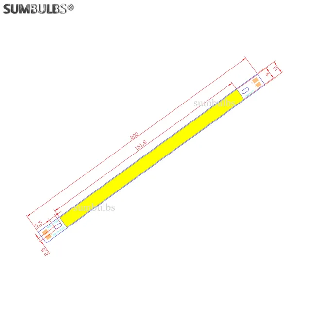 SUMBcorde BS-Barre lumineuse LED COB – vue 3