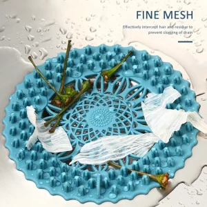 Couvercle de vidange de sol Anti-blocage pour évier, crépine de douche, bouchon de baignoire, couvercle d’évier en Silicone, attrape-cheveux, filtre de salle de bains Couvercle de vidange de sol Anti-blocage pour évier, crépine de douche, bouchon de baignoire, couvercle d’évier en Silicone, attrape-cheveux, filtre de salle de bains