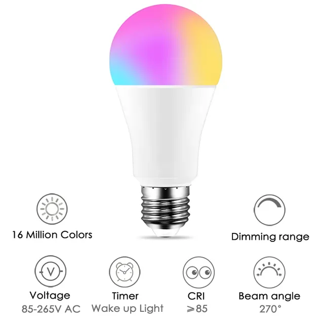 Ampoule Intelligente WiFi LED – vue 3