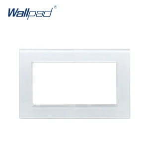 Wallpad – cadre de panneau en aluminium et verre, 146x86mm, panneau d&rsquo;hôtel uniquement