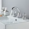 Robinets de lavabo en laiton doré – vue 2