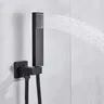 Ensemble douche mural plafond tête pluie carrée extra… – vue 3