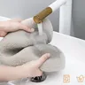 Housse siège toilette rembourrée microfibre chenille… – vue 2