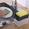 Distributeur savon vaisselle pompe porteéponges caddie… – vue 2
