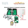 Thermostat numérique mural sauna programmable minuterie… – vue 4