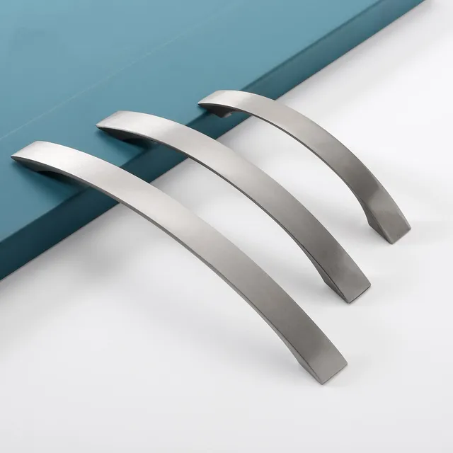 Poignée meuble aluminium brossé inoxydable moderne… – vue 2