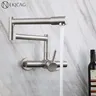 Robinet d'évier de cuisine brossé en acier inoxydable 304 – vue 1