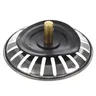 Bouchon vidange évier crépine panier filtrant acier… – vue 3