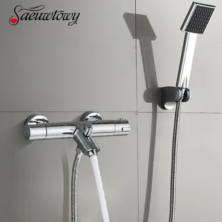Ensemble de robinets de douche thermostatiques muraux de Type…