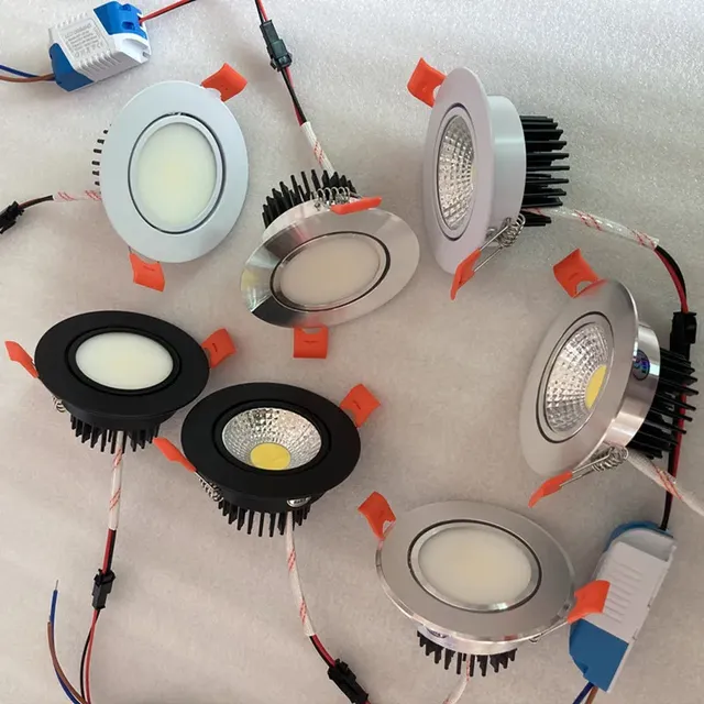 Spot lumineux LED encastrable avec technologie COB – vue 3