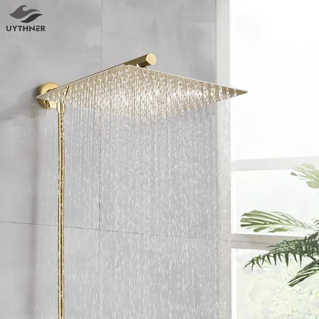 Pommeau de douche supérieur de salle de bains…
