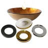 Rosace anneau finition bonde lavabo vasque poser disque… – vue 5