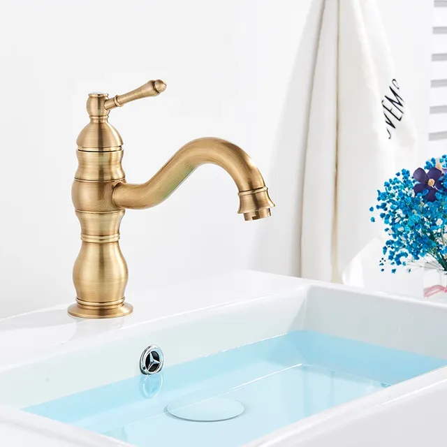 Robinet mitigeur de lavabo de salle de bains – vue 5