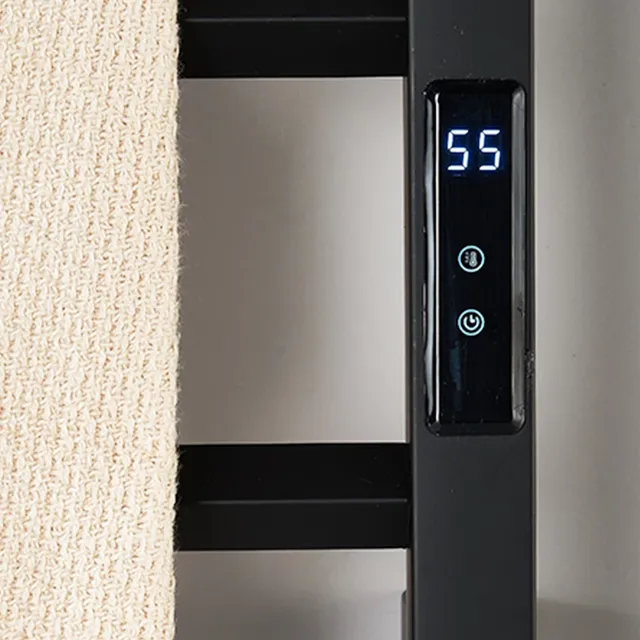 Porte-serviettes électrique en acier inoxydable – vue 2