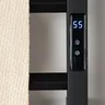 Porte-serviettes électrique en acier inoxydable – vue 2
