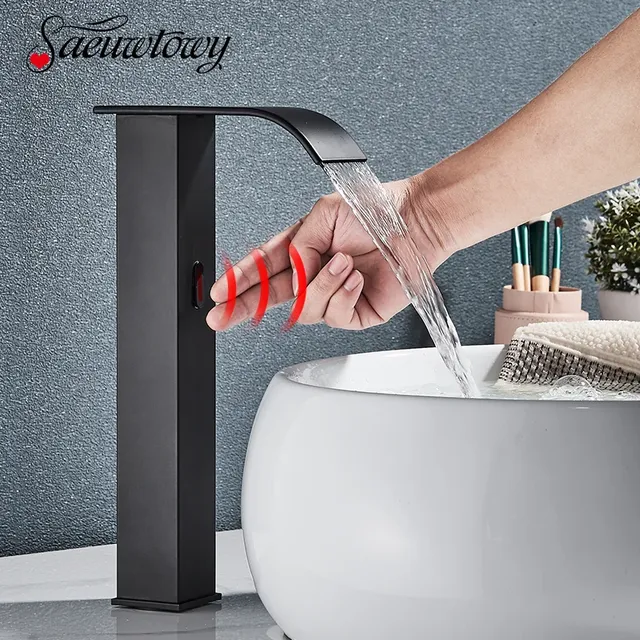 Robinet de lavabo de salle de bains à capteur intelligent