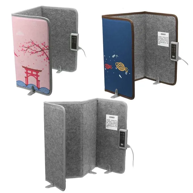 Chauffe pieds électrique pliable trois volets fibre… – vue 3