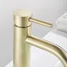 SHBSHAIMY robinet de lavabo doré brossé – vue 4