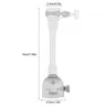 Bec pulvérisateur robinet cuisine flexible double… – vue 4