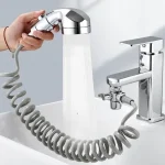 Robinet de salle de bains, ensemble externe de douche, pulvérisateur à main, robinet de cuisine, vanne de dérivation pour dérivation d&rsquo;eau, inverseur de salle de bains à domicile