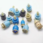 Mitigeur mitigeur haute bobine Valve 25 MM/35 MM/40 MM robinets accessoires cartouche en céramique robinet cartouche mélangeur cuisine bain bassin douche