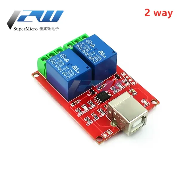 Commutateur de commande de relais USB 5V 12V 24V – vue 5
