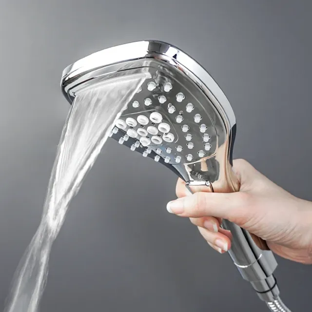 Pommeau de douche à main chromé poli – vue 3