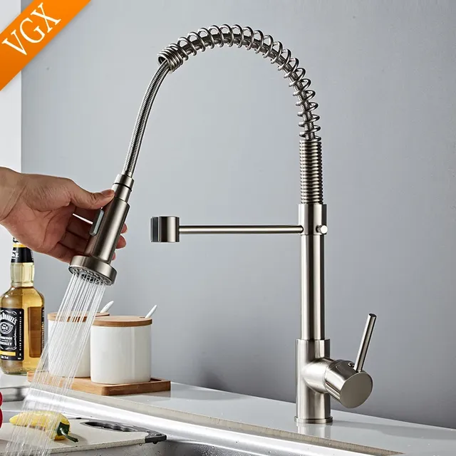 VGX robinet de cuisine avec pulvérisateur extractible… – vue 2
