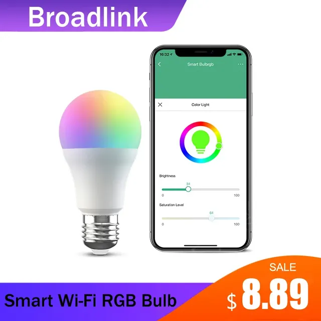 Ampoule intelligente rvb dimmable gradation chaud froid…