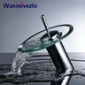 Robinet de lavabo de salle de bains en verre coloré – vue 2