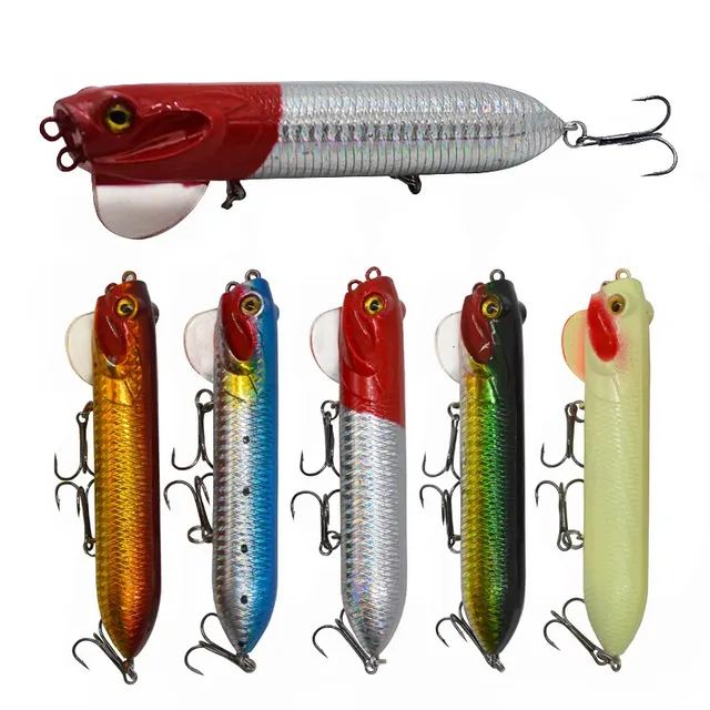 Pêche coulant crayon leurre 27g 12 cm artificiel Popper…