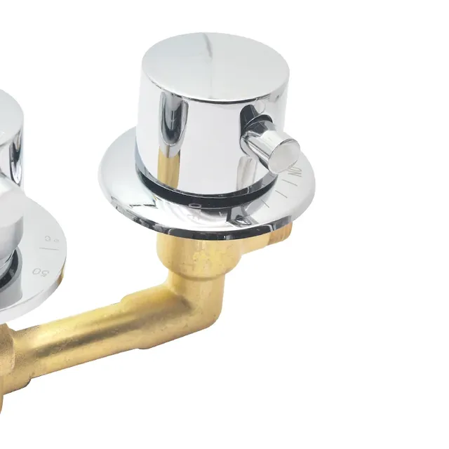 Robinet de douche thermostatique en laiton – vue 6