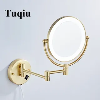 IQUE Mirror-Miroir de maquillage pliant à LED