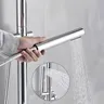 Colonne Douche Extérieure Sur Pied Tête Pluie Ronde… – vue 5