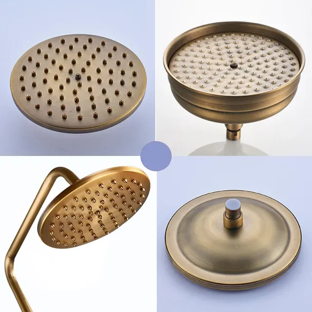 Robinet mitigeur d'eau chaude et froide en laiton Antique – vue 2