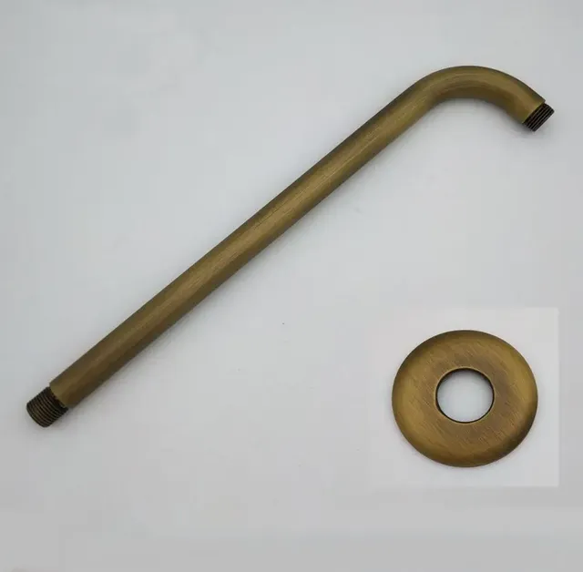 Pommeau de douche rond en laiton antique – vue 6
