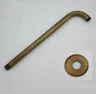 Pommeau de douche rond en laiton antique – vue 6