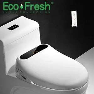 EcoFresh-Siège de toilette intelligent, couvercle de bidet électrique, bidet intelligent, chaleur, nettoyage, séchage, massage, soins pour enfants, femmes, personnes âgées