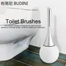 Ensemble de porte-brosse avec base en acier inoxydable – vue 2
