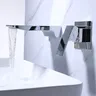 BAKALA robinet mitigeur de lavabo cascade de salle de… – vue 3