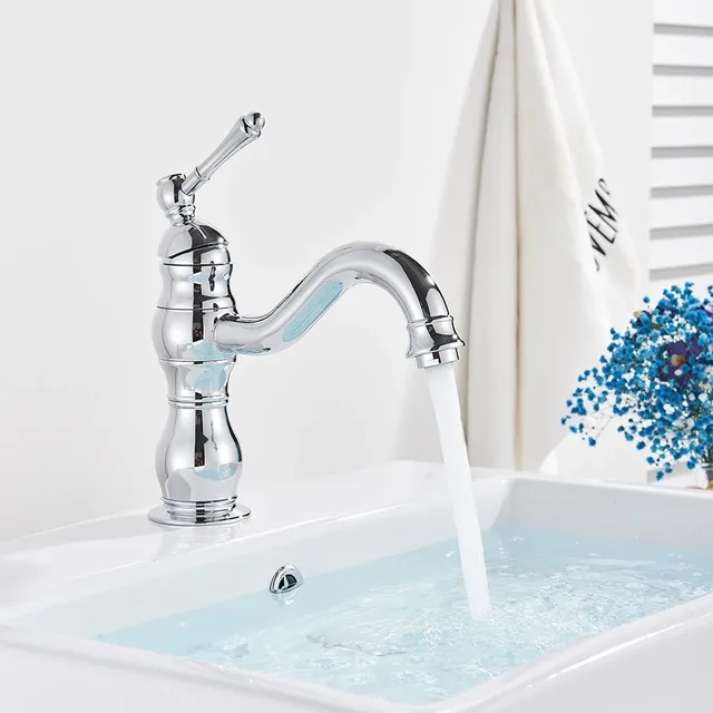 Onyzpily robinet de lavabo de bain en laiton chromé – vue 7