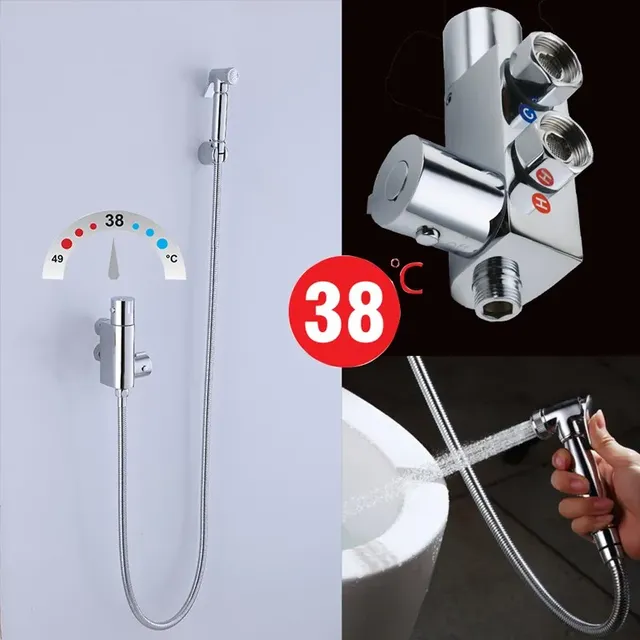Thermostat ensemble de Bidet mural salle de bain douche… – vue 2