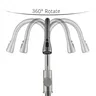 Rozin Nickel brossé robinet de cuisine monotrou retirer… – vue 2