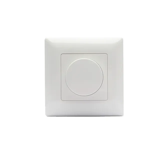 Variateur éclairage mural encastrable carré blanc… – vue 5