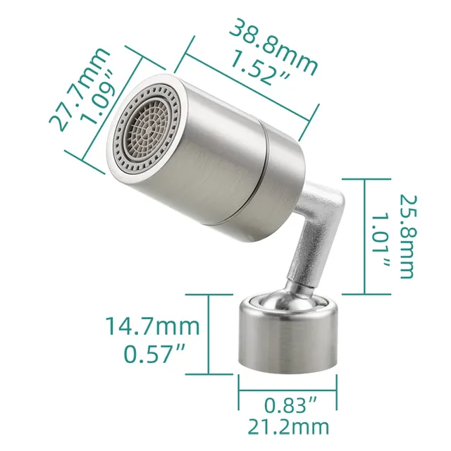 CistudBrushed Nickel Aérateur – vue 7