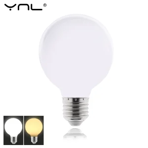 Grande LED Ampoule E27 110V 220V G80 G95 G125 économie d&rsquo;énergie lumière globale Lampada Ampoule lumière LED Ampoule blanc froid blanc chaud lampe à LED
