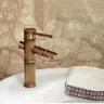 Robinet de lavabo en laiton Antique en forme de bambou… – vue 5