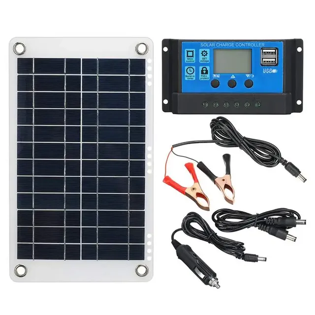 Panneau solaire 50W Kit de panneau solaire 12V… – vue 6