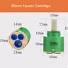 Cartouche robinet céramique durable fiable 35mm 40mm… – vue 3